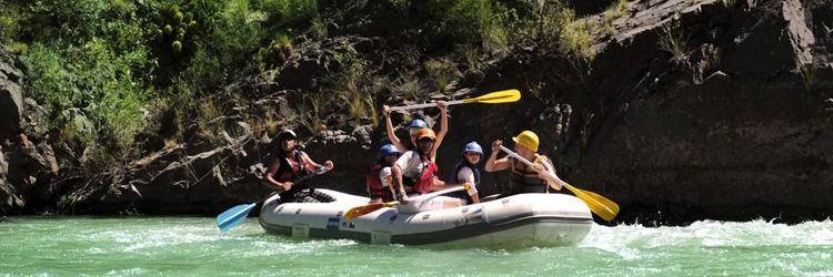 Rafting sur la Route des Cascades