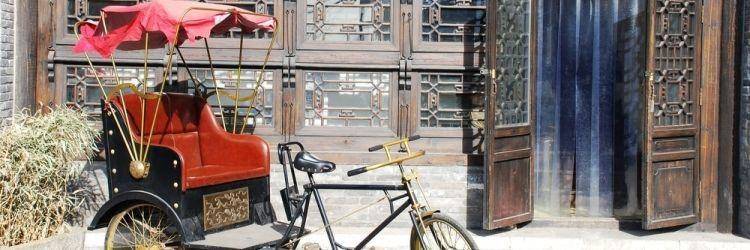 Rickshaw dans les rues de Penang