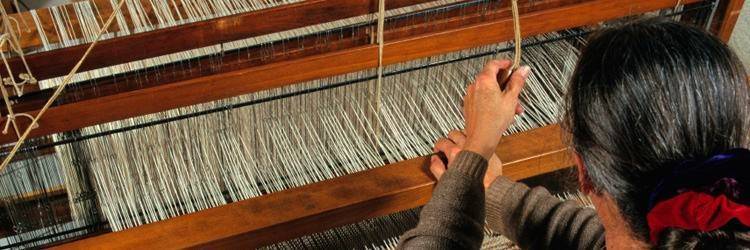 Visite d'un atelier à tisser à Saraguro