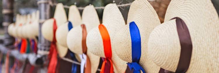 Visite d'une fabrique de chapeaux de paille