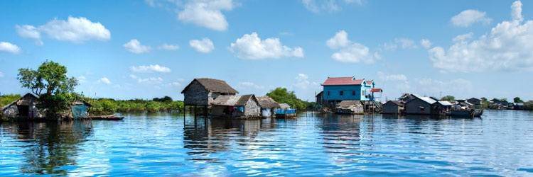 Balade en barque sur le lac Tonle Sap