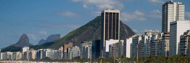 Le centre-ville de Rio