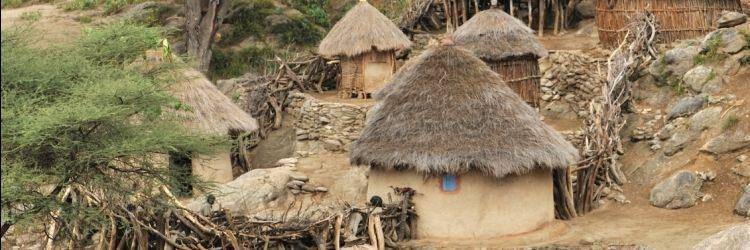 Visite du village de la tribu Pokot