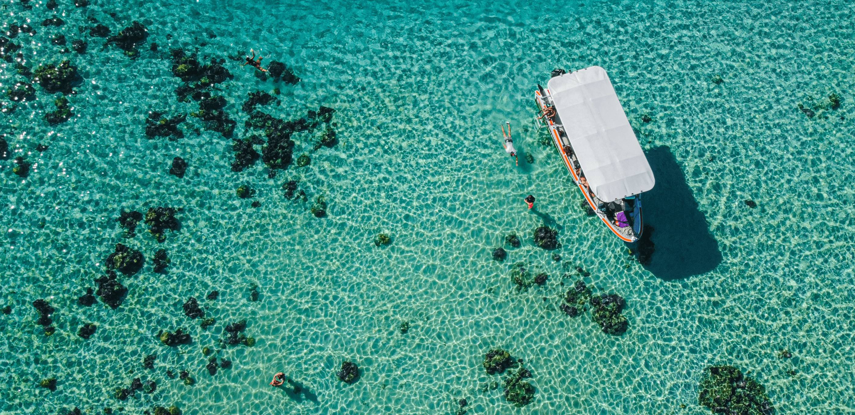 Bateau à fond de verre & Snorkeling - 03H00