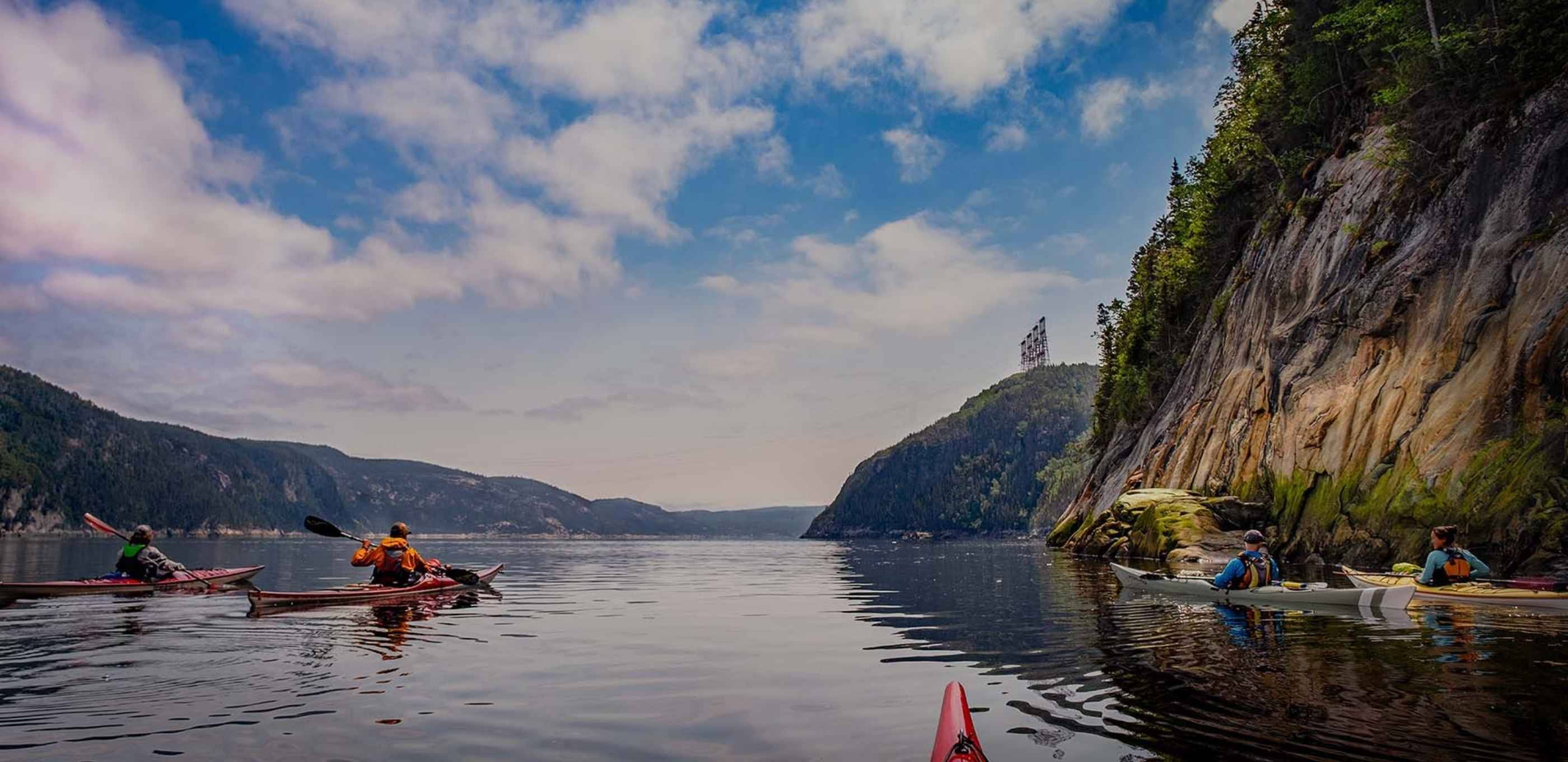 Excursion en kayak de mer de nuit dans la Baie de l'Anse (au départ des Bergeronnes)