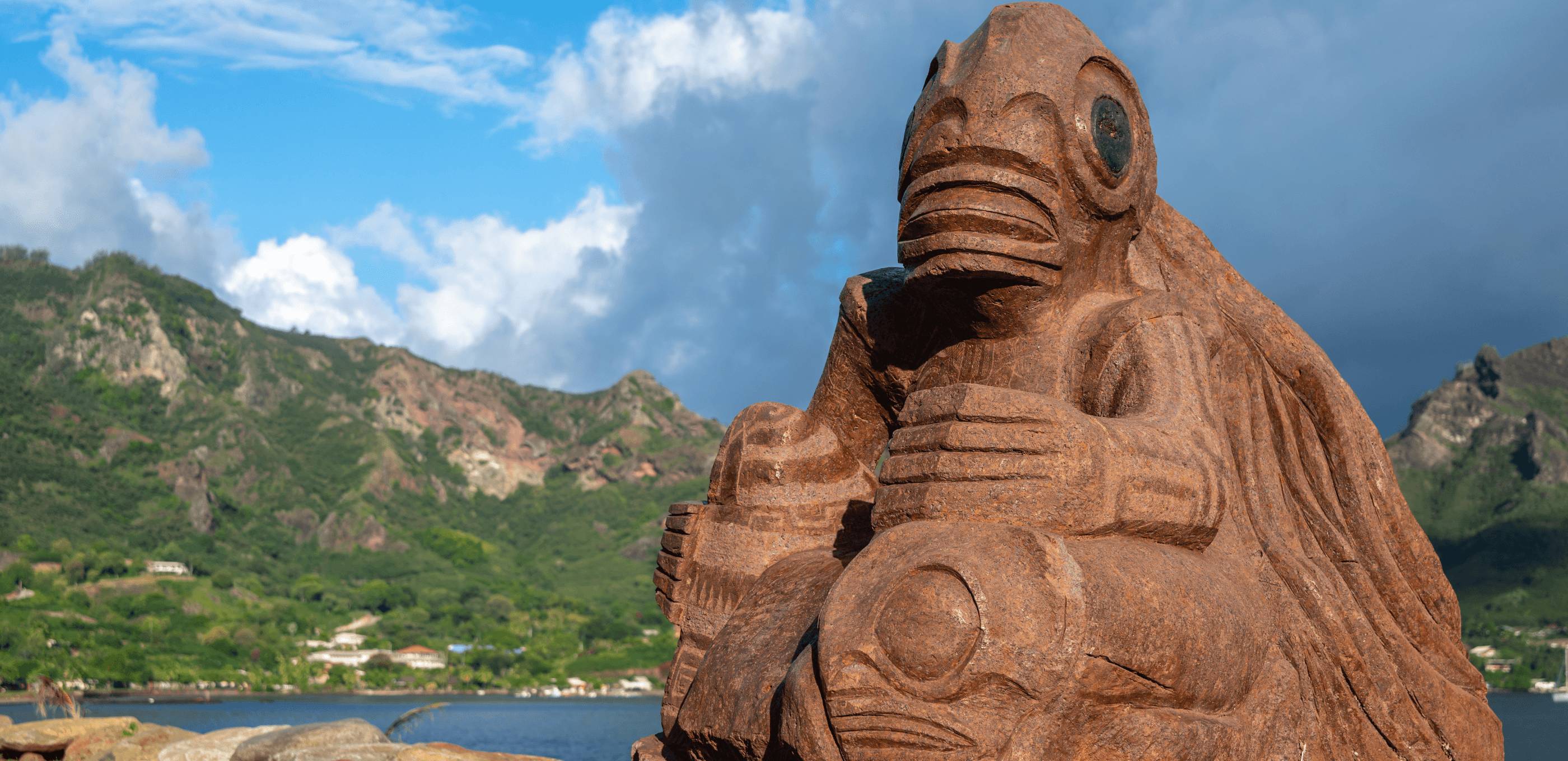 Visite du village de Taiohae & du site Koueva - Demi-journée