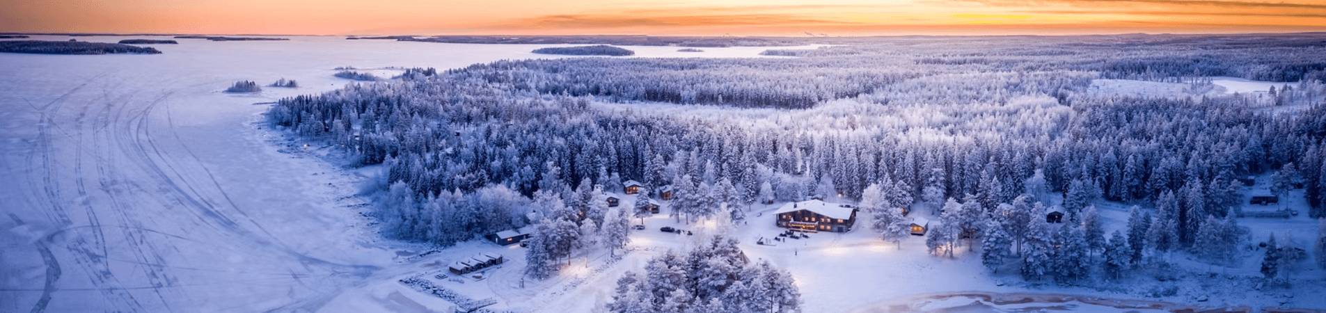 Hiver en famille en Laponie Suédoise