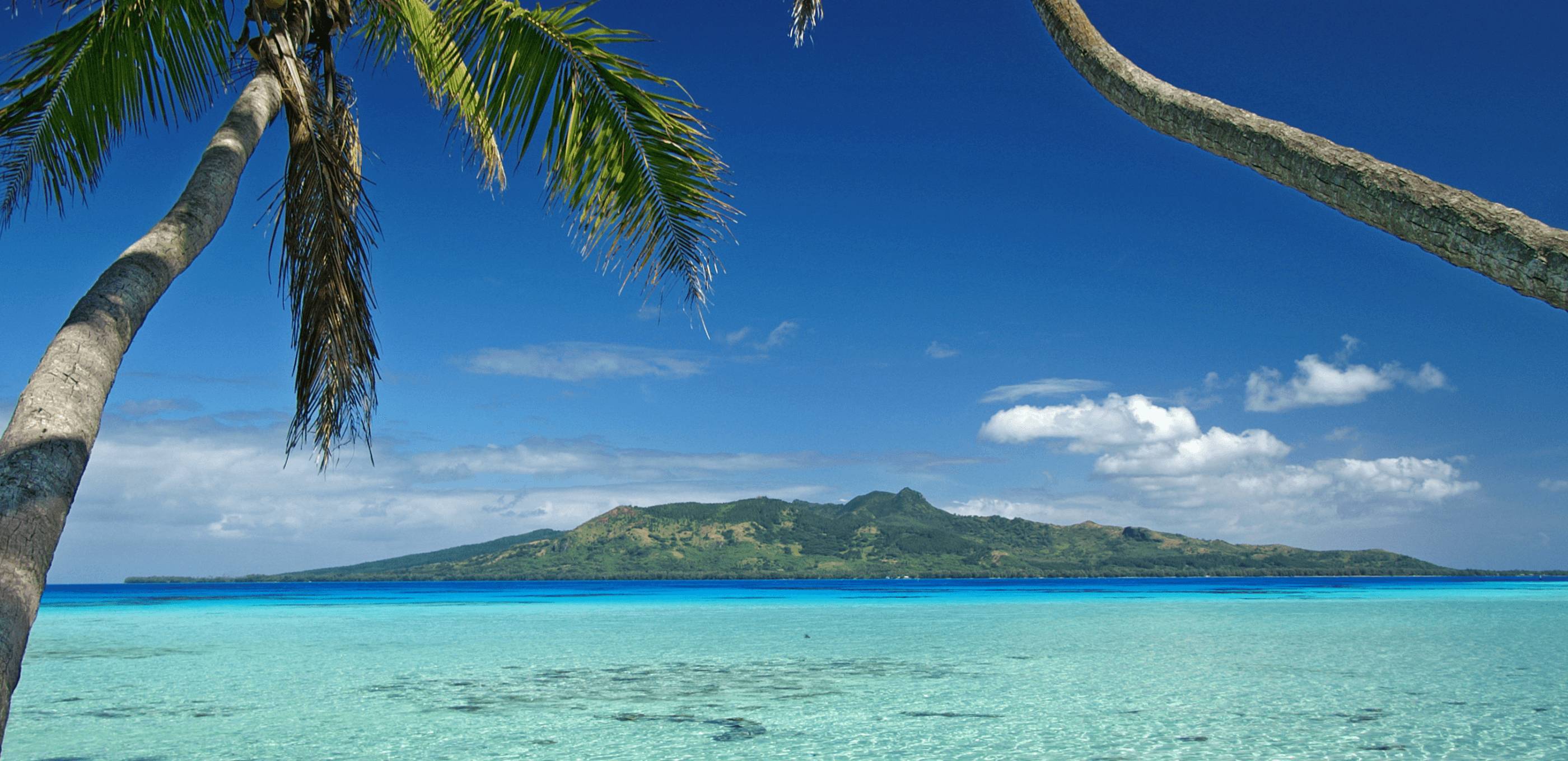 Sur le lagon de Tubuai