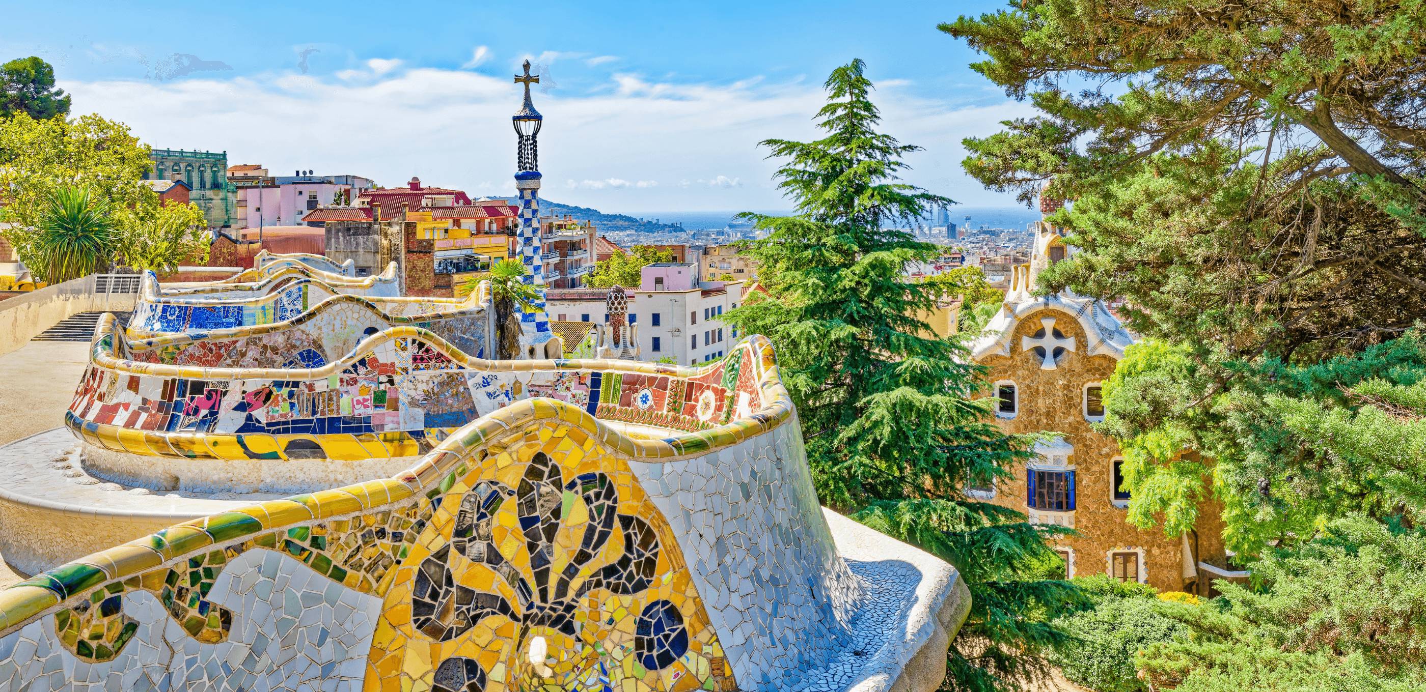 Gaudí en famille : Parc Güell & Barcelone à votre rythme