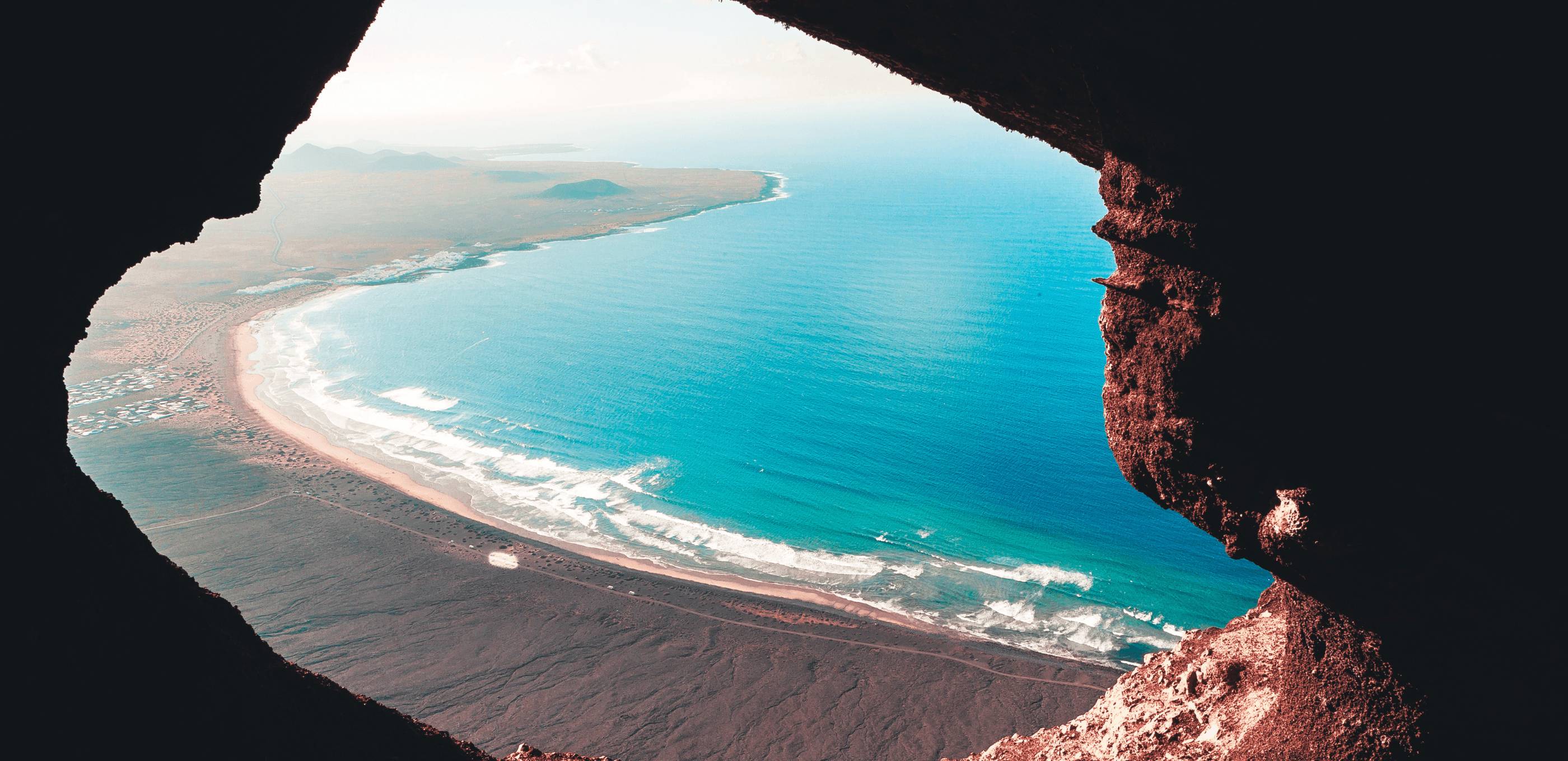 Randonnée volcans et coucher de soleil à Famara