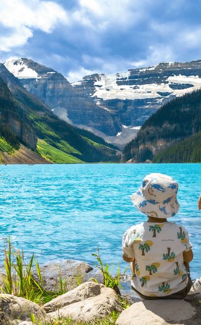 Lacs et cascades au parc national de Yoho