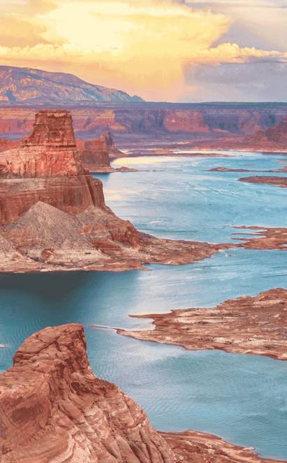 Plénitude au Lake Powell