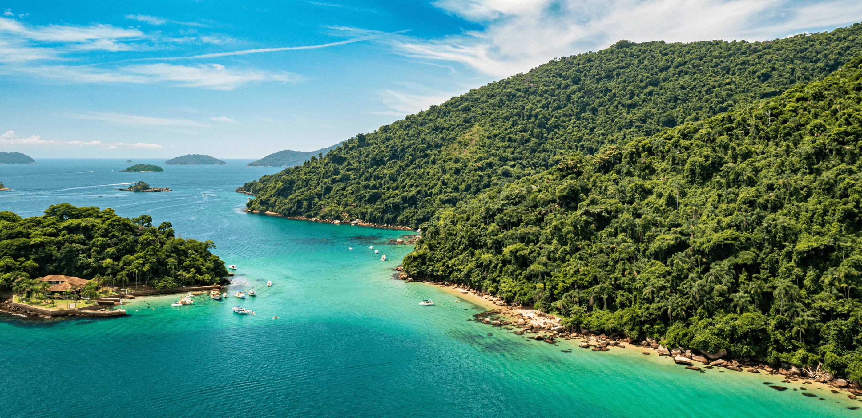 Croisière dans la baie de Paraty