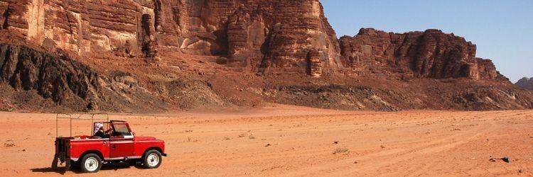 Excursion en 4x4 dans le désert du Wadi Rum