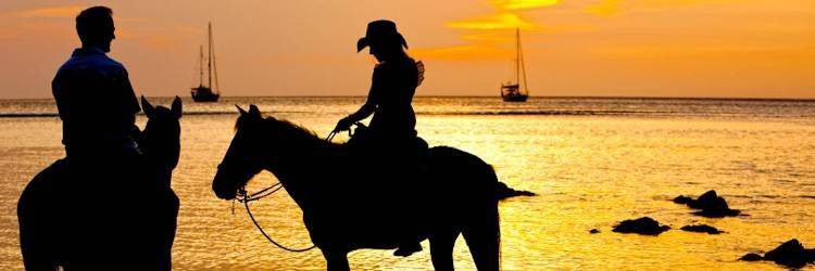 Balade à cheval au coucher du soleil - Swakopmund