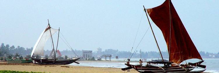 Bateau à Negombo