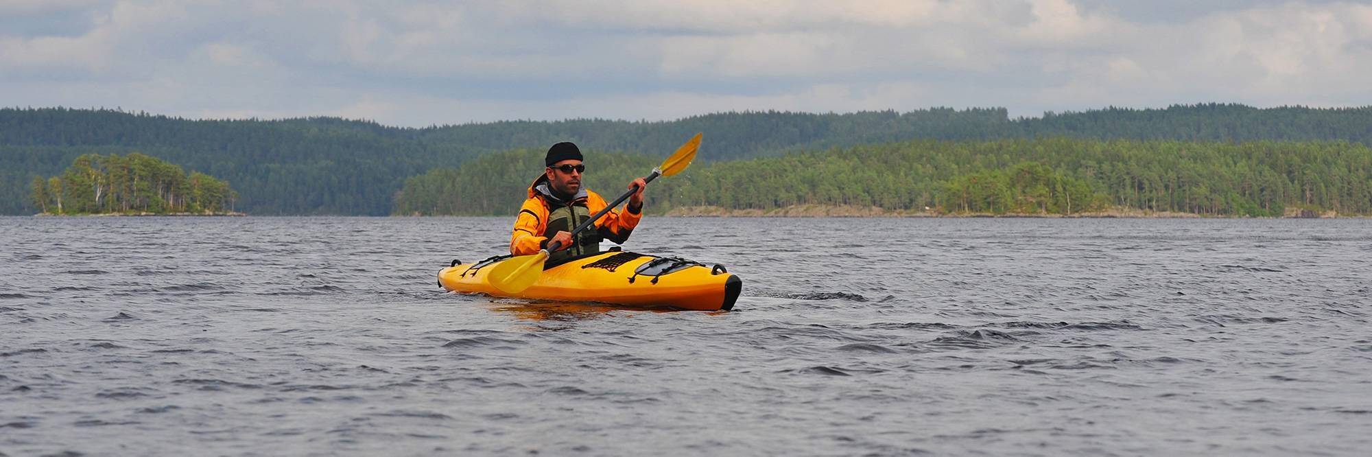 Canoë sur le Hardangerfjord