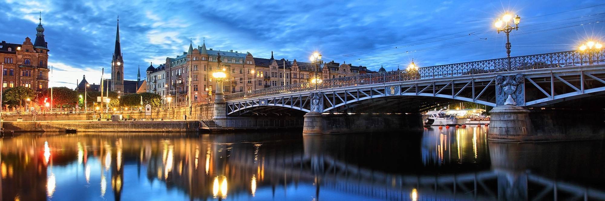 Croisière sous les ponts de Stockholm