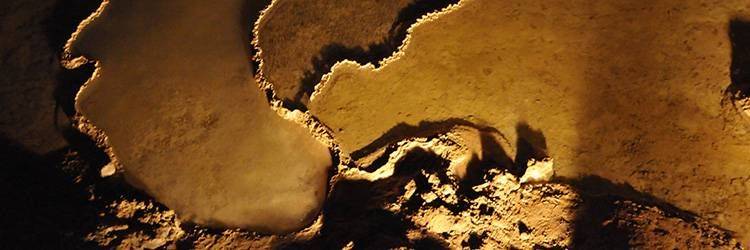 Dans le cratère du volcan