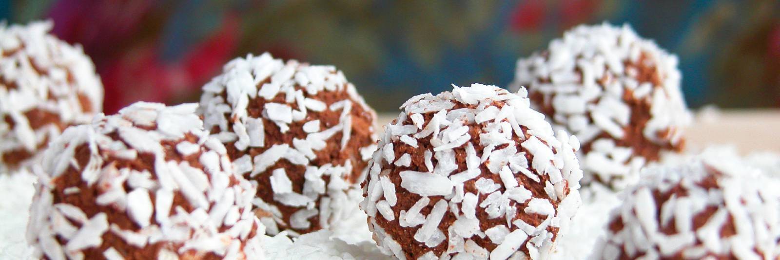 Dégustation de bonbons à la noix de coco