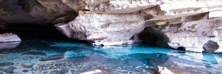 Descente de la rivière Rio do Prata et visite de la Gruta Azul