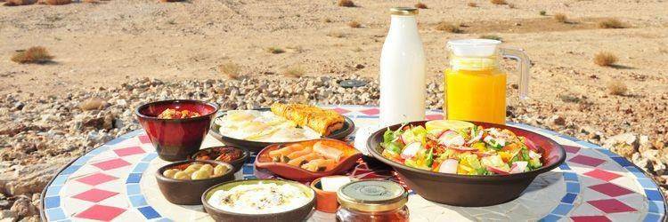 Dîner avec une famille jordanienne