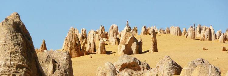 Dunes et désert des Pinnacles