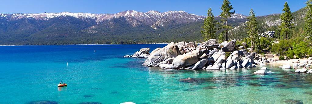 Faire du Kayak sur le Lake Tahoe Area
