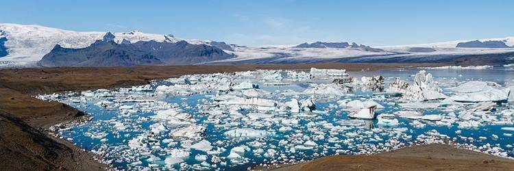 La côte sud jusqu'au lac glaciaire de Jökulsarlon