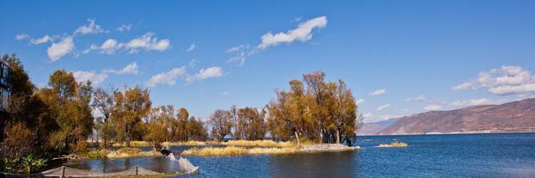 Lac Erhai à vélo