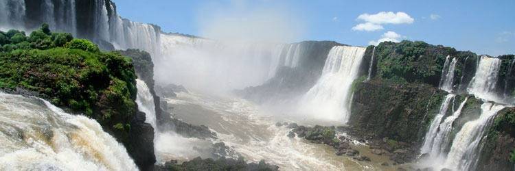 Les chutes du coté argentin