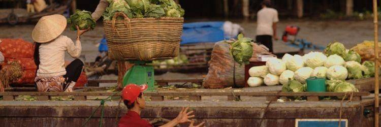 Marché flottant de Cai Rang