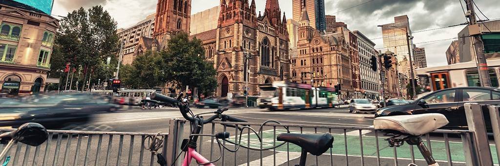 Melbourne à vélo !