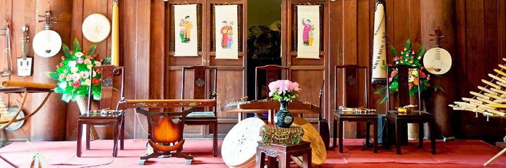 Spectacle de musique traditionnelle Truc Mai à Saigon