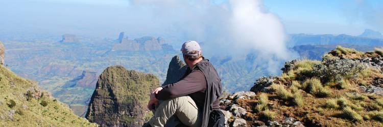 Randonnée dans le parc national de Simien