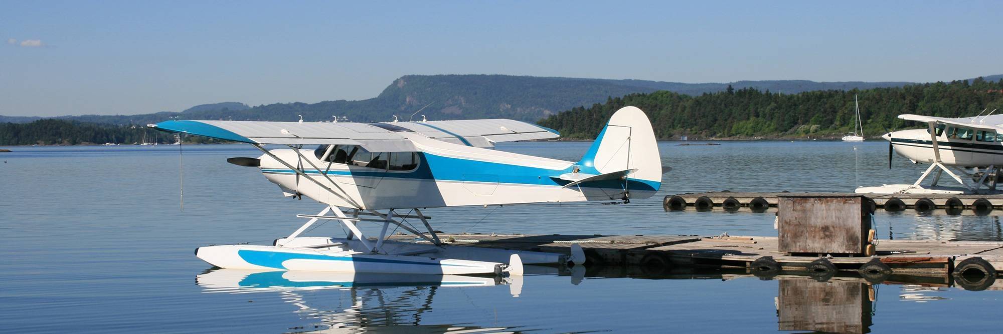 Survol de la Norvège en hydravion