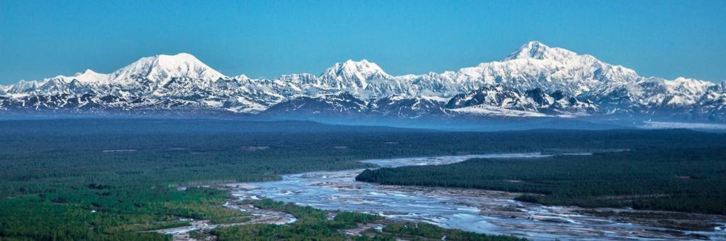 Survol de la région de Talkeetna