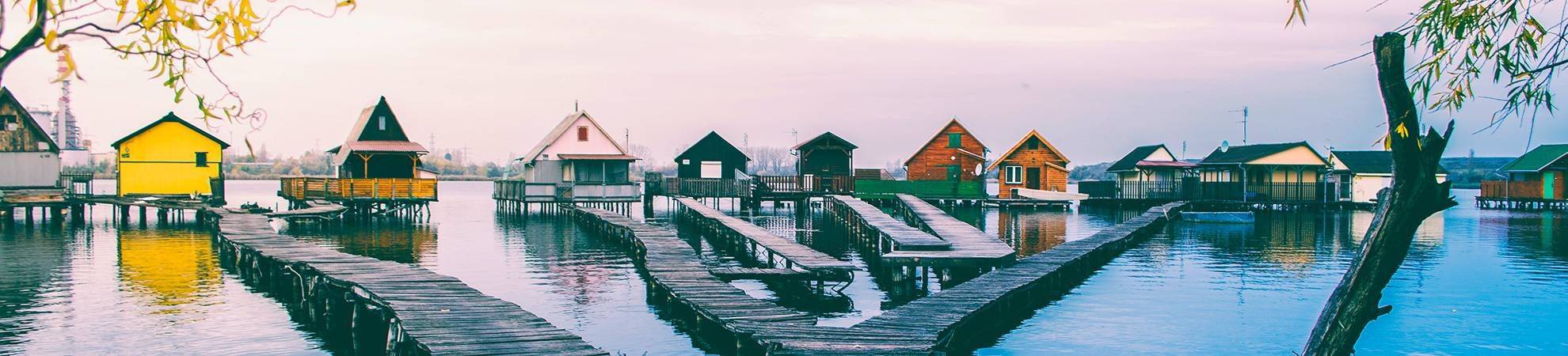 Un village flottant authentique