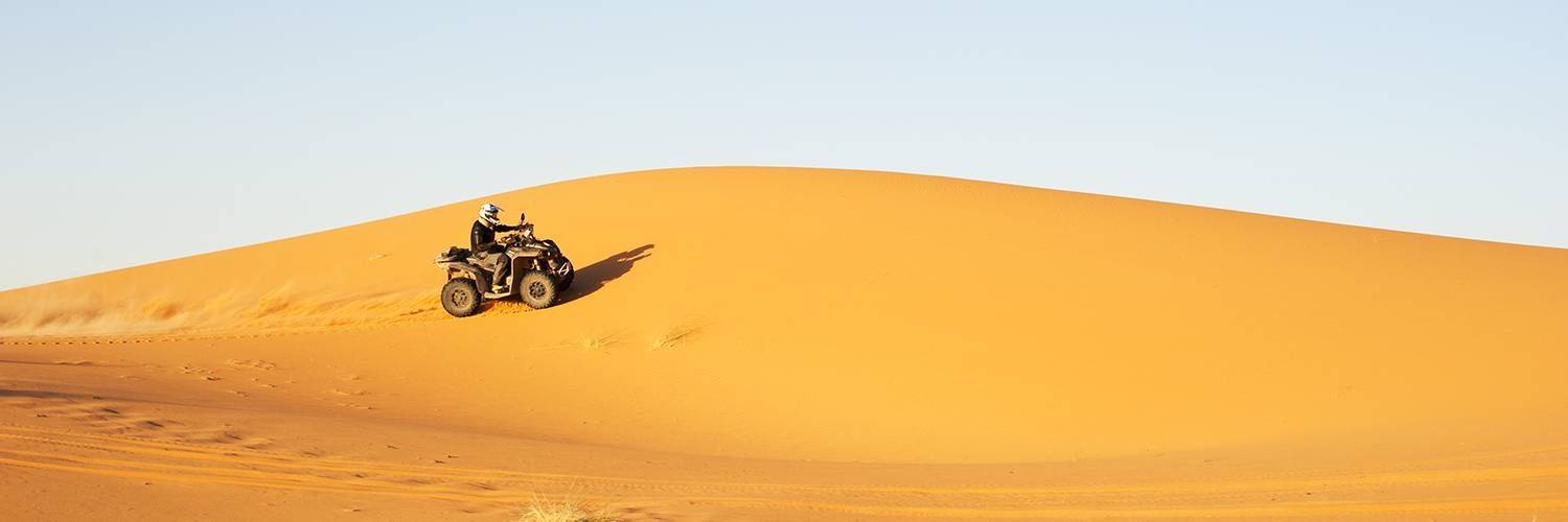 Une excursion en quad