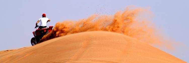 Une excursion en quad - Namibie