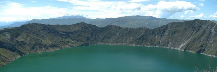 Vélo à Quilotoa