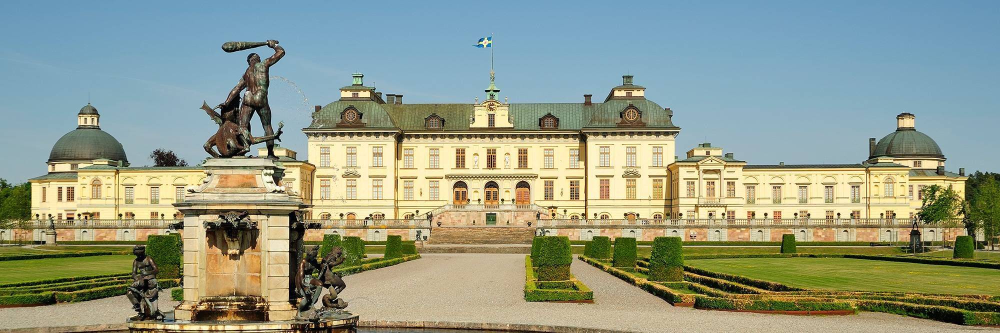 Visite du site de Drottningholm