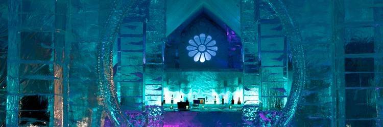 Visite de l'Hôtel de Glace