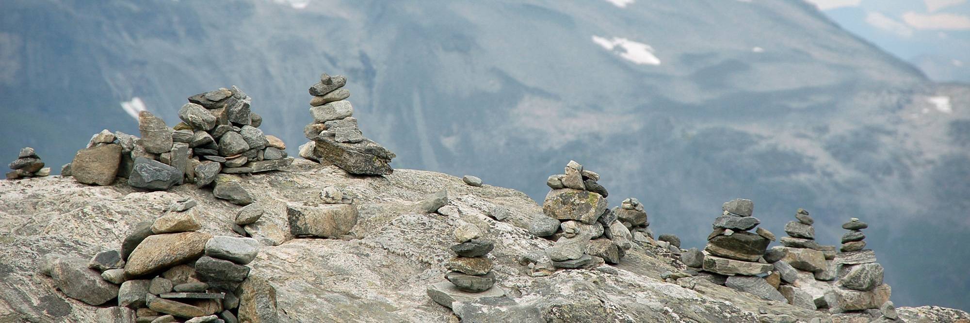 Vue panoramique depuis le Mont Dalsnibba