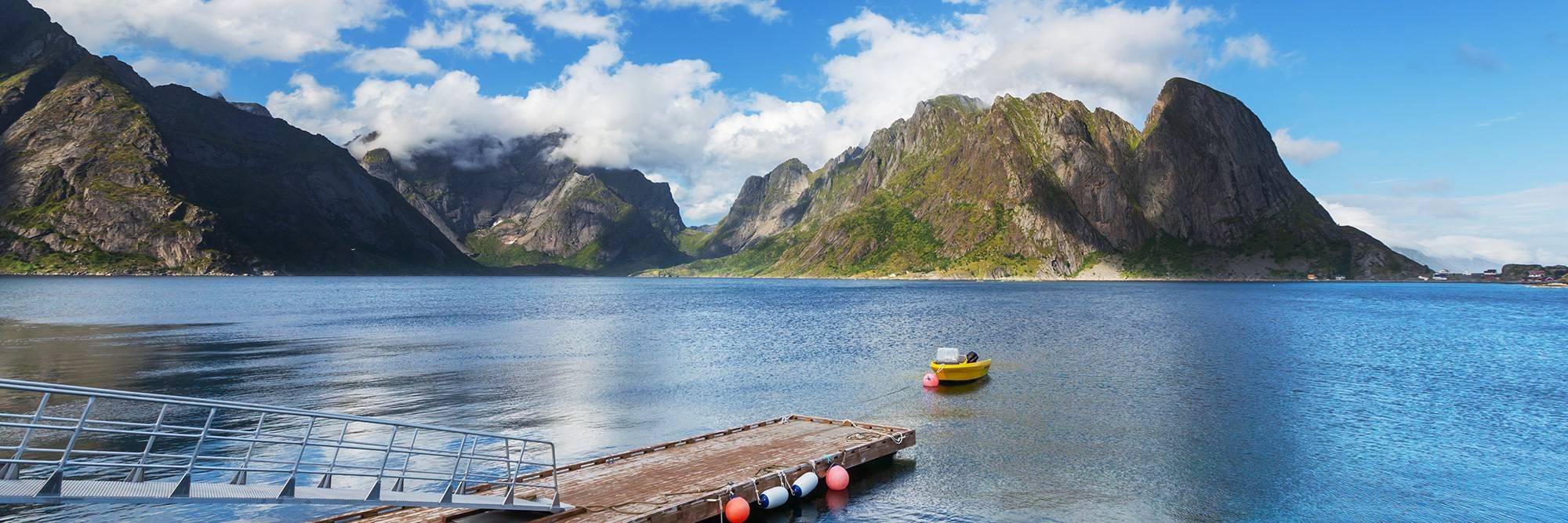 Zodiac dans l'archipel des Lofoten