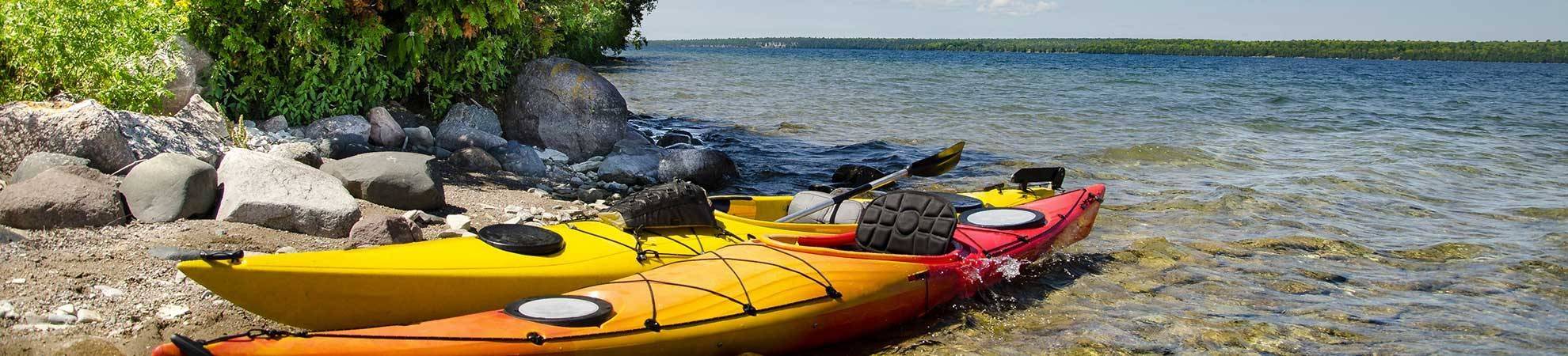 Kayak sur la rivière Kagawong