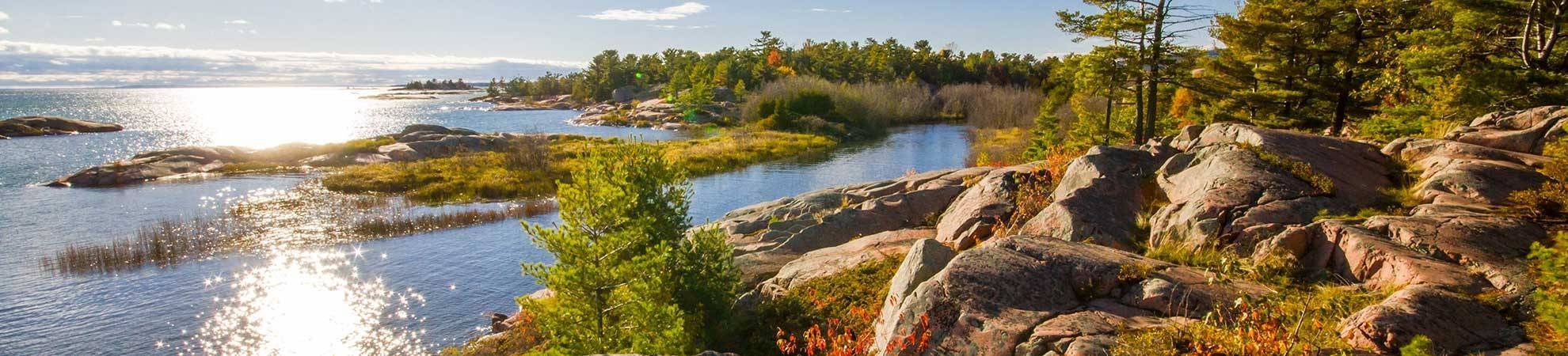 La Baie Géorgienne en Hélicoptère