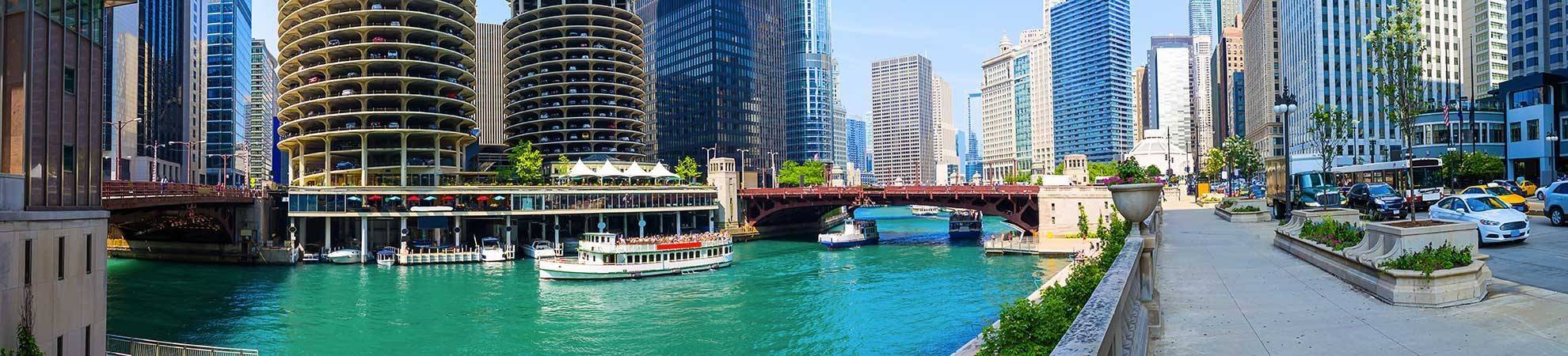 Visite guidée du Loop, le Quartier Historique de Chicago avec guide francophone