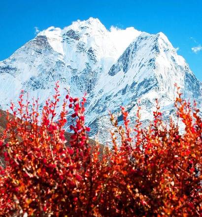 Népal : Panorama sur les Annapurnas